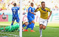 Video Colombia 3-0 Hy Lạp: Không có Falcao, Los Cafeteros vẫn sống