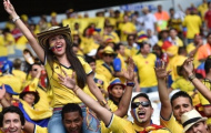 Cuồng nhiệt, nóng bỏng như các fan nữ Colombia
