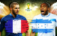 Tường thuật trực tiếp: Pháp 3-0 Honduras (KT)