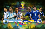 Tường thuật trực tiếp: Argentina 2-1 Bosnia (KT)