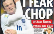 Rooney phủ kín trang nhất báo Anh
