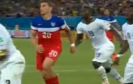Video: Brooks đánh đầu ấn định chiến thắng (Ghana 1-2 Mỹ)