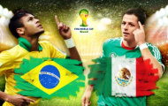 Tường thuật trực tiếp: Brazil 0-0 Mexico (KT)