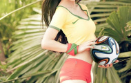 Sốt với bộ ảnh cực nóng hot girl cuồng World Cup