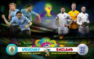 Tường thuật trực tiếp: Anh 1-2 Uruguay (KT)