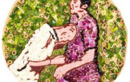 Độc đáo bánh pizza tái hiện khoảnh khắc World Cup