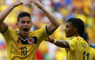 James Rodriguez xuất sắc nhất trận Colombia - Bờ Biển Ngà
