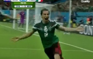 Video: Guardado sút tung nóc lưới (Mexico 2-0 Croatia)