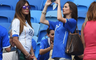 WAGs Italia tỏa sáng một góc khán đài