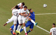 Italia 0-1 Uruguay: Công lý bị đánh cắp và cái chết bạc nhược của màu thiên thanh