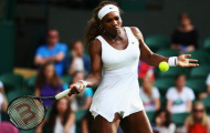 Serena nối gót Sharapova vào vòng 2 Wimbledon