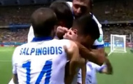 Video: Samaris cướp bóng mở tỉ số (Hy Lạp 1-0 Bờ Biển Ngà)