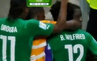 Video: Wilfried Bony sút căng san hòa 1-1 (Hy Lạp - Bờ Biển Ngà)