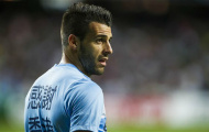 Manchester City thay đổi quyết định về tương lai của Alvaro Negredo