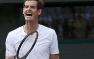 Video Wimbledon: Hy hữu việc Murray làm rơi bóng khi đang tấn công