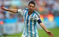 Lập cú đúp, Messi san bằng kỉ lục của Maradona