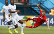 Thụy Sĩ 3-0 Honduras: 'Chàng lùn ma thuật' khiến người Thụy Sĩ phải ngước nhìn