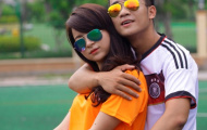 Cặp đôi 9X mê bóng đá tung ảnh tình yêu trăm năm