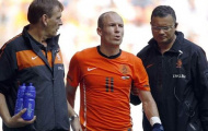 Hà Lan lo ngay ngáy với tin dữ từ Robben