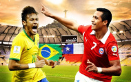 Tường thuật trực tiếp: Brazil 1-1 Chile (pen 3-2)