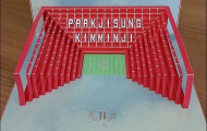 Park Ji-Sung mang cả sân Old Trafford vào thiệp cưới của minh