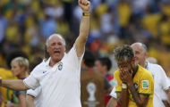 HLV Scolari thừa nhận Brazil 'ăn may'