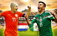Tường thuật trực tiếp: Hà Lan 2-1 Mexico (KT)