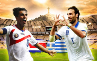 Tường thuật trực tiếp: Costa Rica 1–1 Hy Lạp (pen 5-3)