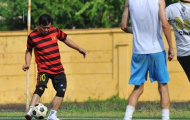 Bộ trưởng Đinh La Thăng ghi 4 bàn thắng ở World Cup thu nhỏ