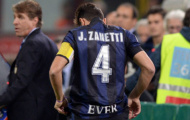 Inter Milan treo vĩnh viễn áo số 4 của Zanetti