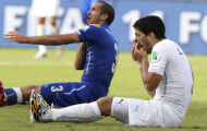 Chiellini chấp nhận lời xin lỗi của Suarez