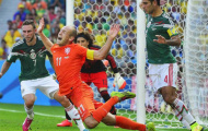Robben thừa nhận đã ăn vạ với cầu thủ Mexico trong tình huống penalty