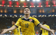 Real nổ 'bom tấn' 40 triệu bảng James Rodriguez