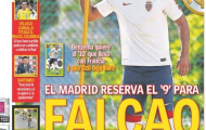 Real Madrid để sẵn áo số 9 cho Radamel Falcao
