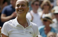 Video Wimbledon: Kvitova giành set-point kịch tính