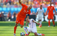 Costa Rica sợ Robben chơi tiểu xảo