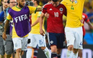 James Rodriguez gục khóc như mưa trên vai David Luiz