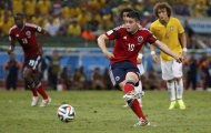 James Rodriguez nới rộng cách biệt ở cuộc đua Vua phá lưới