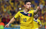 Man City tính thay Alvaro Negredo bằng James Rodriguez