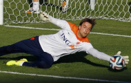 Tim Krul 'bật mí' chuyện bắt phạt đền trận gặp Costa Rica