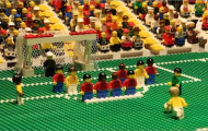 Video: tái hiện trận Brazil – Colombia với gạch Lego