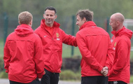 Giggs tạm thay Van Gaal dẫn dắt MU