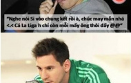 Ảnh chế: Ronaldo nhờ Messi “rửa nhục” giúp Bồ Đào Nha