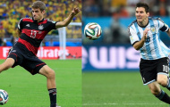 Chiếc giày vàng World Cup: Khi Messi hụt hơi trước Muller