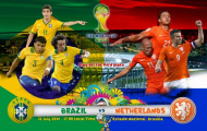 03h00 ngày 13/07, Brazil vs Hà Lan: Sống chết trả 'nợ'