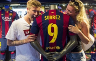 NHM Barca thích thú với áo đấu của Luis Suarez