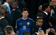 Messi không khóc dù Argentina bại trận trước người Đức