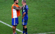 Mascherano như hóa đá sau thất bại