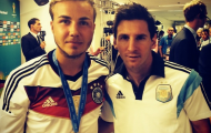 Người hùng Mario Goetze gọi kẻ thất bại Messi là 'thiên tài'