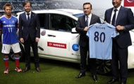 Kém miếng khó chịu, Man City bắt tay với Nissan